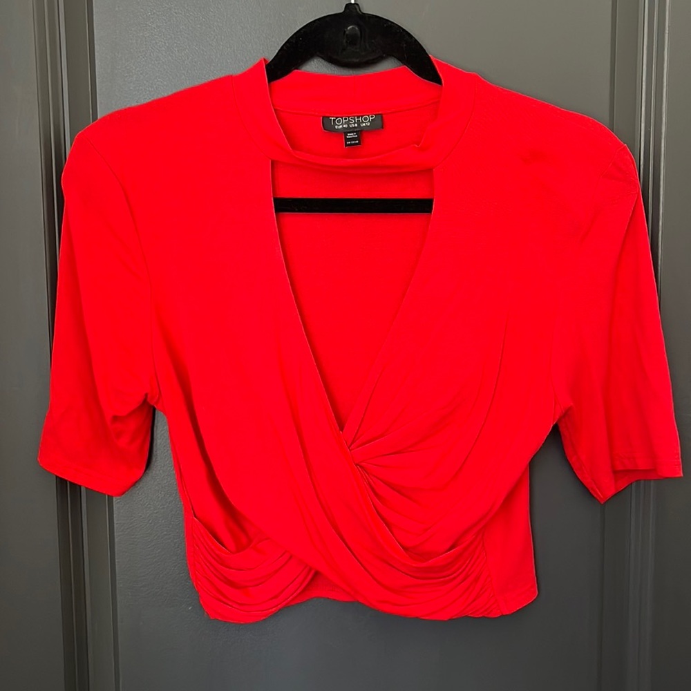 Topshop crop top size 8 M
